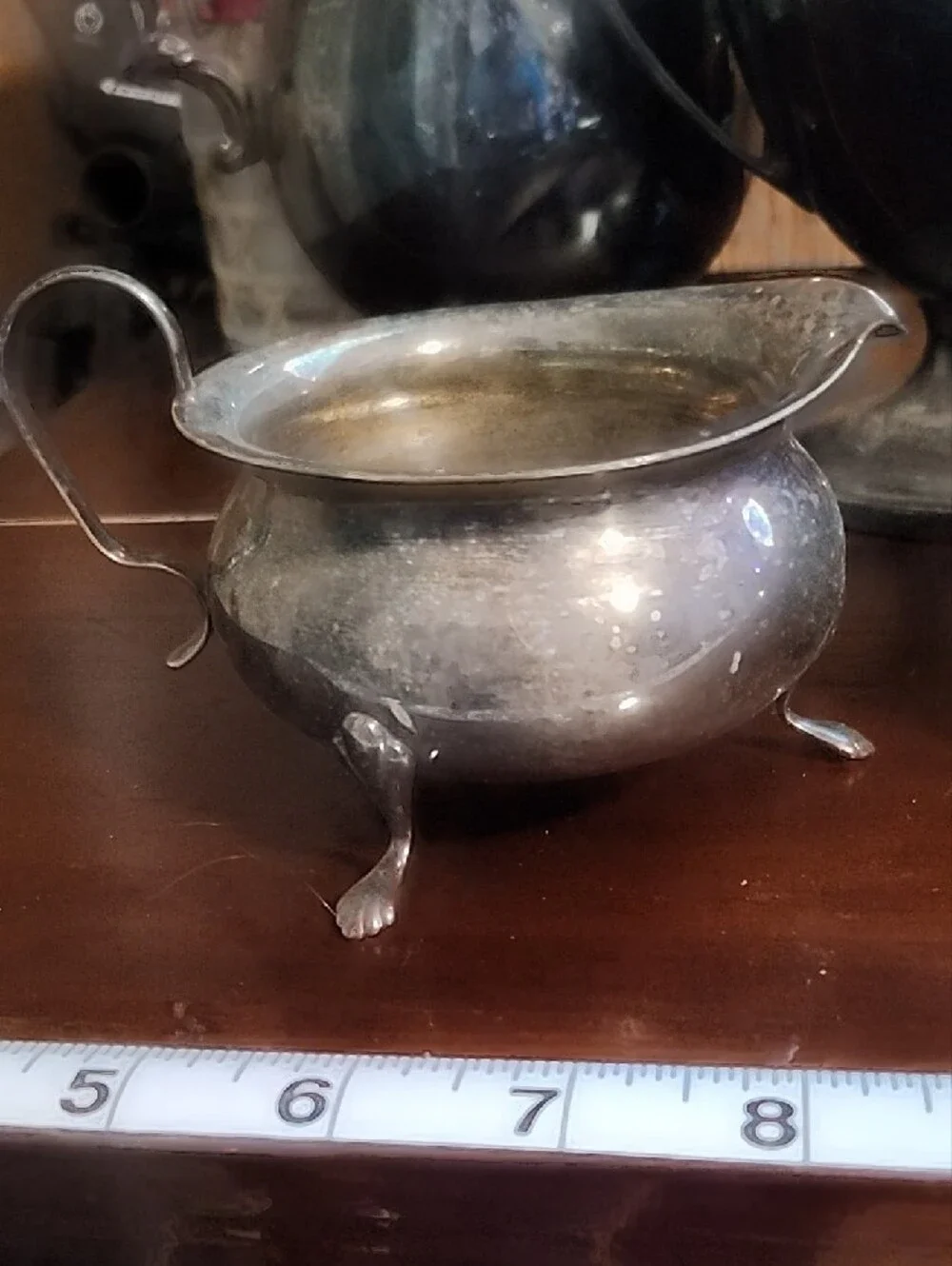 Classic Silver Tea Set - Needs Polished